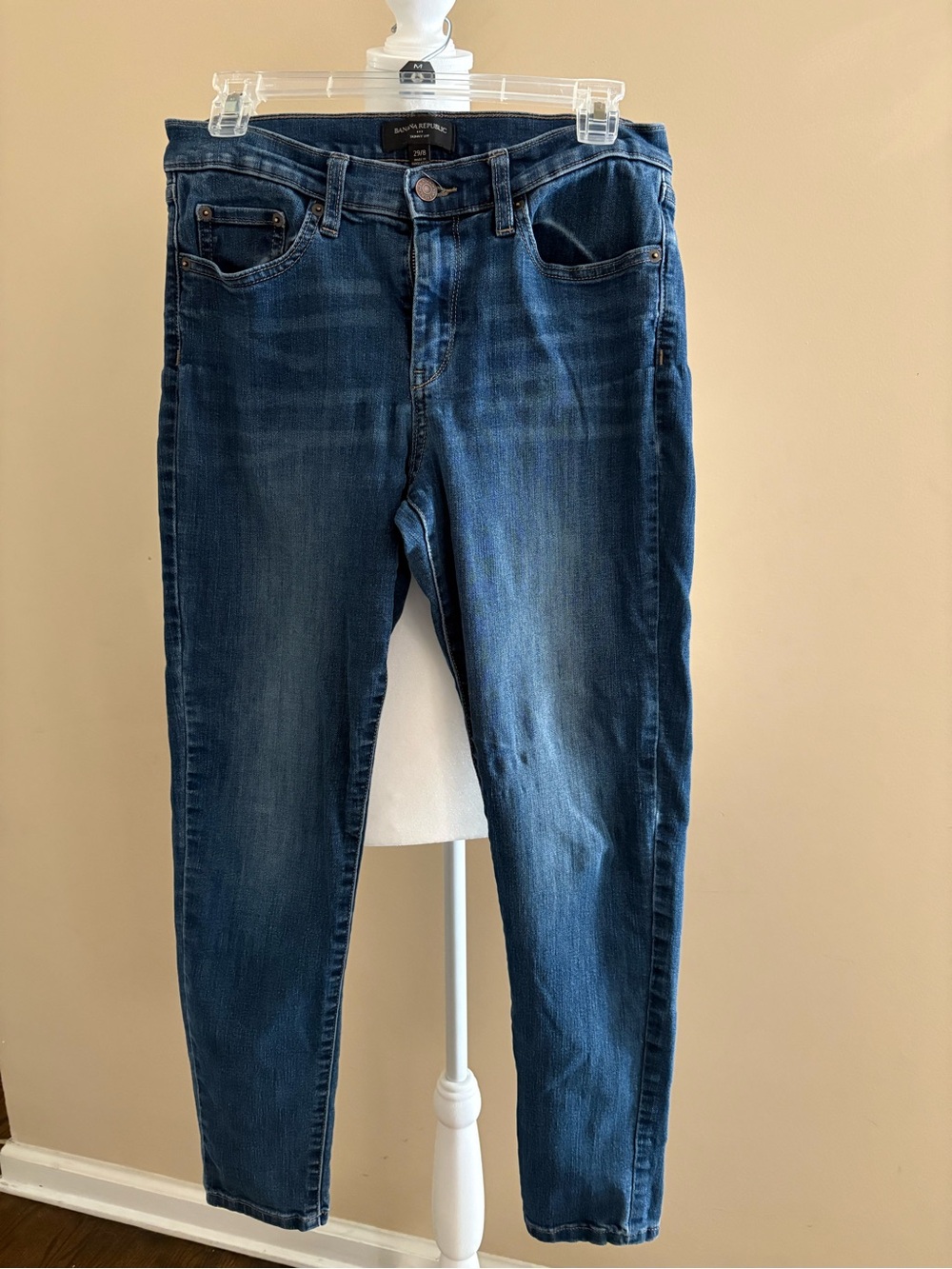 Banana Republic Blue Skinny Denim Jeans